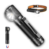 SuperFire Rechargeable Headlamp 1000 Lumens - Waterproof Hands-Free Light with 5 Modes & Magnetic Base | Gift for Men, Dads, Out