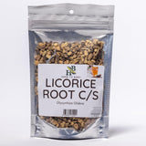 Herb To Body Licorice Root C/S - Glycyrrhiza Glabra, Cut & Sifted Dried Licorice Root for Licorice Root Tea, Herbal Tea, Blends,