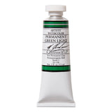 M. Graham 1/2Ounce Tube Watercolor Paint, Permanent Green Light