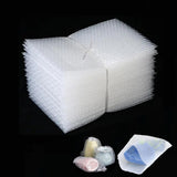 8 x 10inch Clear Bubble Out Bag Pouches, Yision 50PCS Protective Bubble Cushion Wrap Bag, Double Wall Shockproof for Moving, Shi