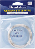 German Style WireSilver Round 26 Gauge, 65.5