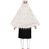 Clickswift Cotton Short Scarf Cum Mask Universal Size/Usable For Vehicle Driver For Sunlight Uv Protection/White Printed Design