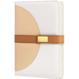 HULIPARK Leather Journal Notebook for Men Women, A5 Lined Hardcover Journals for Writing with Magnetic Closure, 200 Pages Wide R
