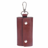 Instabuyz Unisex Keychain Leather Wallet 6 Key Hooks