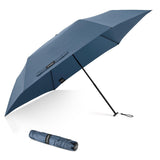 G4Free Travel Umbrella Compact Ultralight Carbon Fiber Super Slim Small Mini UV Sun Umbrellas - Weighs Only 4 oz (Navy Blue)