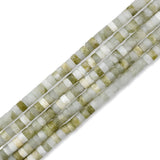 150pcs 4x2mm Natural Taiwan Jade Heishi Disc Rondelle Spacer Semi Precious Gemstone Loose Stone Beads for Jewelry Making 15 inch