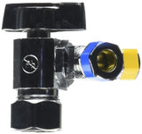 LASCO 069353 Quarter Turn 3Way Valve, 5/8Inch Compression Inlet X 3/8Inch Compression Outlet X 1/4Inch Compression Outlet,