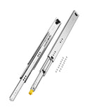 VEVOR Heavy Duty Drawer Slides 20inch, 1 Pair Locking Drawer Slides 250lbs Load Capacity, Side Mount Ball Bearing, 3-Fold Full E