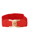 Rai Sahab Women Red Casual Embellished Stretchable Belt(5577Ic)
