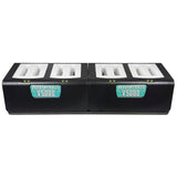 Charger For Vocera V5000 Series Batteries: 8Bay Horizontal. Compatible With: Vo