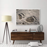 Grizzly Bear Front And Back Paw Prints, Katmai National Park, Alaska-Paper Art-62,,X42,,