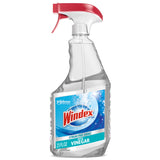 Windex Vinegar Glass and Surface Cleaner Spray Bottle, Bottle Made from 100% Recovered Coastal Plastic, Surface Cleaning Spray,