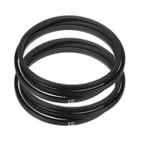 uxcell 2pcs A81 or 4L830 Classic Wrapped Rubber V-Belt, 81(2060mm) Inside Circumference, A Profile V Belt