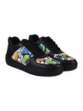 Shoetopia Women'S Slip-On Sneakers Black,Black,4,B0CMXSSPPR