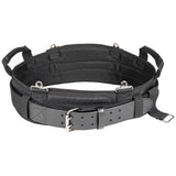 Klein Tools 55920 Tool Belt, Electrician Tool Belt for use with Modular Pouches from Klein Tools Click Lock Modular System, Size