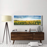 Sunflower Field, Plateau Valensole, Provence, France-Paper Art-74,,X26,,
