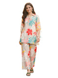 Leriya Fashion Co-ord Sets for Women Stylish | kurta sets for woman | Party Suit Formal Office Wear & Casual Look | Latest Western Fusion Co-ords, Blush Pink, M