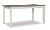 Powell Furniture Jane 5 Piece Dining Set, White