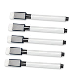 Eduway Magnetic Marker For White Board | Dry Erase Magnetic Pen For Fridge With Eraser Cap | Ultra Fine Tip & Low-Odor Erasable