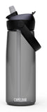 CamelBak Thrive Flip Straw Tritan Renew Water Bottle Charcoal, 25oz