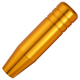 Abfer 5 Heavy Weighted Shifter Knob, Aluminum Alloy Car Gear Lever Stick Shift Handle Fit Most Automatic Manual Vehicle (Gold)