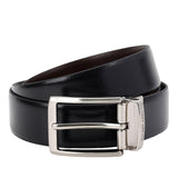 Da Milano Reversible Leather Belt For Men Black & Brown (Size 95 Cm) (3207B35ROl)