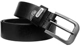 Kaezri Genuine Leather Black Belt For Men (Blkatacobra1.1)