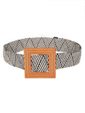 Anvi Be Yourself Women Canvas Tang Closure Belt