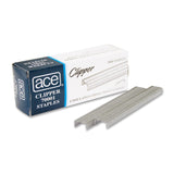 Advantus ACE Undulated Clipper Staples for 07020, Box of 5,000 Staples (ACE70001) , Silver