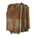 REED Leather HIDES Whole Sheep Skin 7 to 10 SF for Arts and Crafts (Antique Brown)