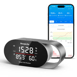 GoveeLife Smart Air Quality Monitor for Home, CO2 Detector for Health, Sleep Quality & Energy Efficiency, Thermometer Hygrometer