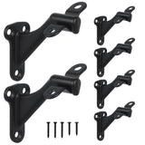 HOME MASTER HARDWARE Handrail Stair Brackets 3 Heavy Duty Staircase Hand Rail Bracket Support Hardware for Home or Office Stairw