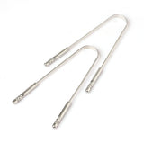 Clubby Tongue Cleaner Stainless Steel For Managing Oral Health | Reduces Bad Breath & Supports Digestive Health | Comfortable &