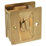 National Hardware N216077 V1951 Pocket Door Latch in Solid Brass