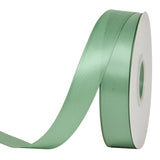 Ribest Sage Green Double Faced Satin Ribbon, 1 Inch 50 Yard Ribbon for Crafts Gift Wrapping Bows Wedding Party Decoration Bouque