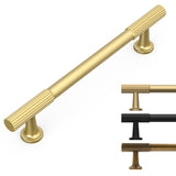 9BUILD 10 Pack 5 Inch Brushed Gold Cabinet Pulls Kitchen Cabinet Handles Gold Cabinets Hardware Kitchen Drawer Pulls