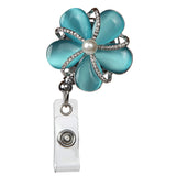 BooJee Beads Retractable Badge Holder 32 Fashionable Badge Reels Retractable for Office Workers Teachers Students Nurses with 3