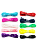 Cousin DIY Fun Packs 80 Yard MultiCraft Lace Lanyard String, 10 Colors, One Size