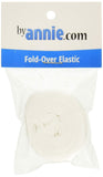 By Annie 3/4 X 2 Yd. FoldOver Elastic, White