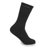 Greenlands Trish HalfTerry Crew Socks Black | MoistureWicking, Ribbed StayUp Cuff, Seamless Toe Box Unisex Socks For Gym,