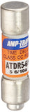 Mersen ATDR Amp-Trap 2000 Time-Delay/Class CC Fuse, 600VAC/300VDC, 200kA AC/100kA DC, 5.6 Ampere, 13/32 Diameter x 1-1/2 Length