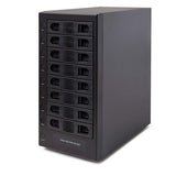 IO CREST Hard Drive Enclosure Supports Multi Bay via USB Interface, Black, 8-Bay