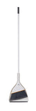 Superio Angle Broom with ClipOn Dustpan Set Angle Shape to Reach Narrow Spaces. (Soft Gray)