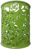 worison Green Floral Design Pen Holder Desk Organizer Stationery Pen Stand for Office Study Table