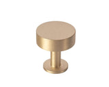 Lew's Hardware Bar Series 31-001 Solid Brass Cabinet Knob (Disc Knob)