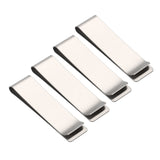 PATIKIL Pen Loop for Notebook 4Pcs Slim Stainless Steel Silver