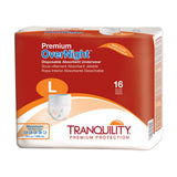 Tranquility Premium Overnight Disposable Absorbent Underwear (DAU) LG 16 ct, White