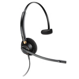 Poly - EncorePro 510 QD Wired Headset (Plantronics) - Works with Poly Call Center Digital Adapters - Acoustic Hearing Protection