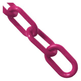Mr. Chain Plastic Barrier Chain, Magenta, 2Inch Link Diameter, 500Foot Length (50018500)
