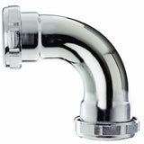 Keeney 674K 90 Degree 22Gauge 11/2Inch by 11/2Inch Coupling Elbow, Chrome